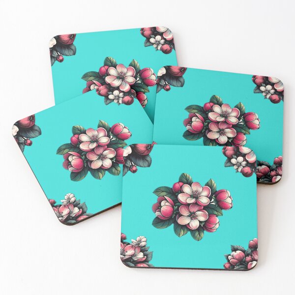 Item preview, Seamless Apple flower pattern designed and sold by darshants.