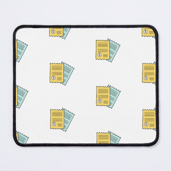 Item preview, Purchase receipts on the table designed and sold by rasagamastore.