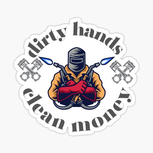 Item preview, Dirty Hands, Clean Money designed and sold by StyleAlive.