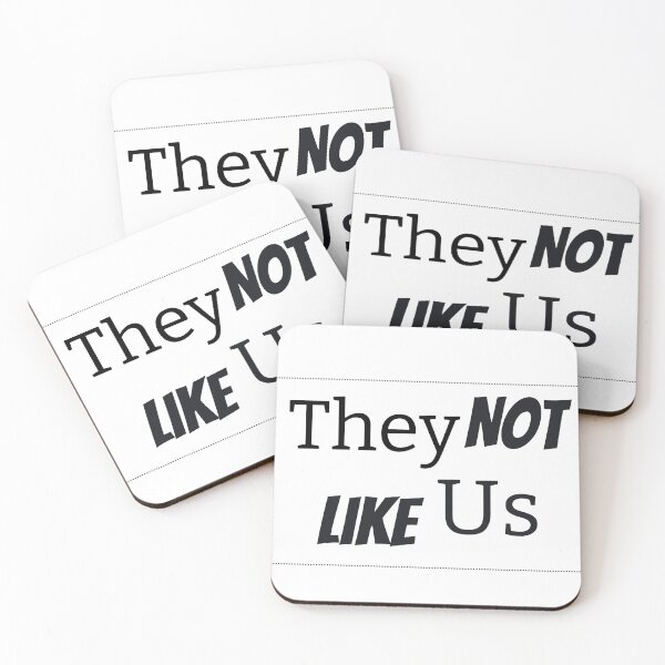 Item preview, They Not Like Us-Black and White v2 designed and sold by KriticalDesigns.