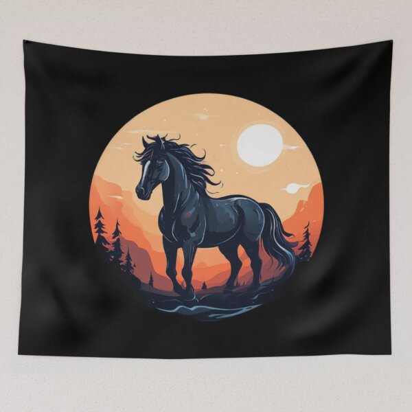 Item preview, Horse Artwork designed and sold by Planetporridge.