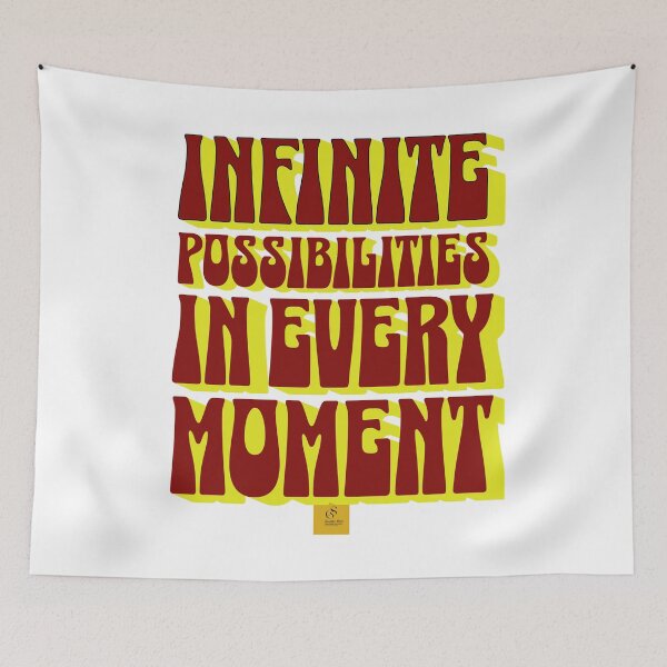 Item preview, Infinite possibilities in every moment. designed and sold by smanopla.