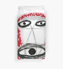 Metanimal - atomic been, mushroom god Duvet Cover