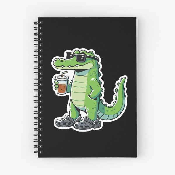Item preview, Cool Crocodile Wearing Crocs, Crocs in Crocs designed and sold by silverhexagon.