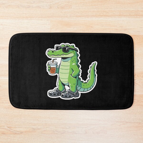 Item preview, Cool Crocodile Wearing Crocs, Crocs in Crocs designed and sold by silverhexagon.