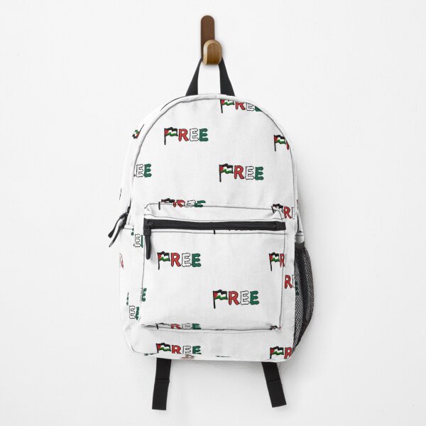 Vista previa del artículo con la obra «bandera palestina libre», diseñado y vendido por CapriCreatives.