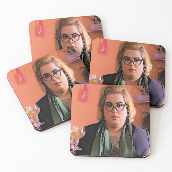Item preview, Paquita Salas drinking Gin and Tonic designed and sold by AdrianDizone.