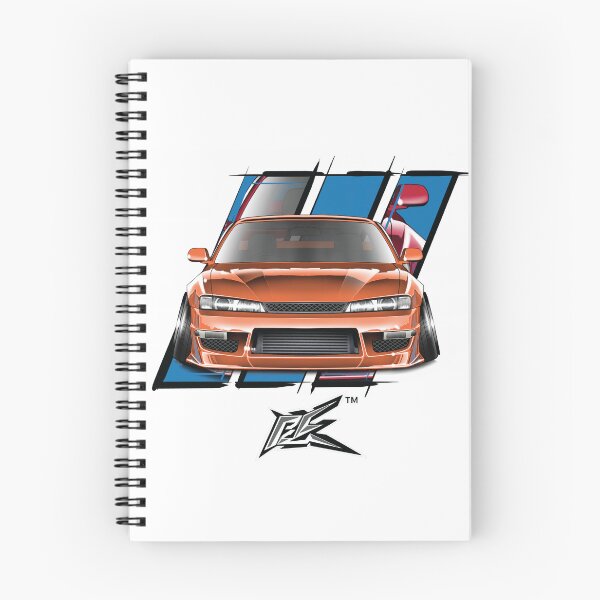 Item preview, nissan silvia s14 kouki stanced orange designed and sold by NaquashM.