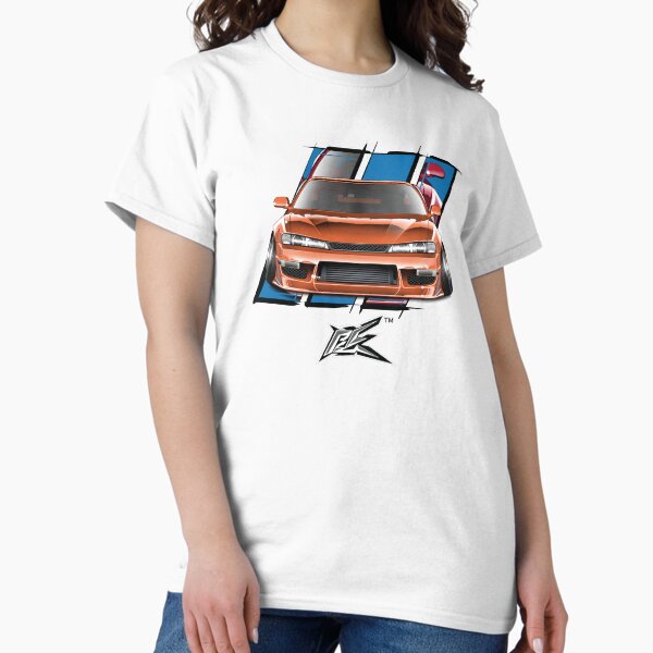 Item preview, nissan silvia s14 kouki stanced orange designed and sold by NaquashM.
