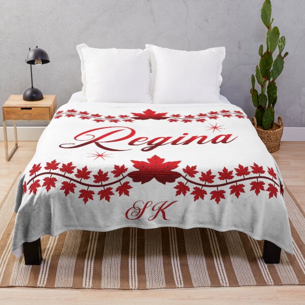 Item preview, Regina Saskatchewan in a Big Bold and Red Design from Tjays on a Cool designed and sold by TJays.