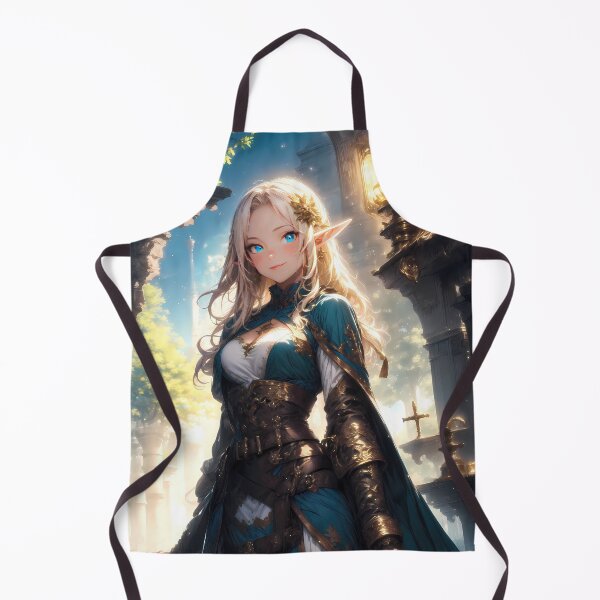 Item preview, New Anime knight warrior girl in forest art designed and sold by TheArtistOf2022.