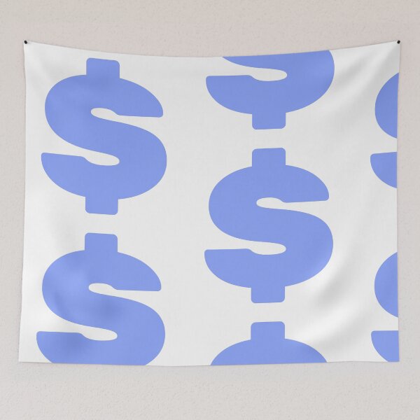 Item preview, Bold Blue Dollar Sign designed and sold by TXTRZ-TXTRZ.