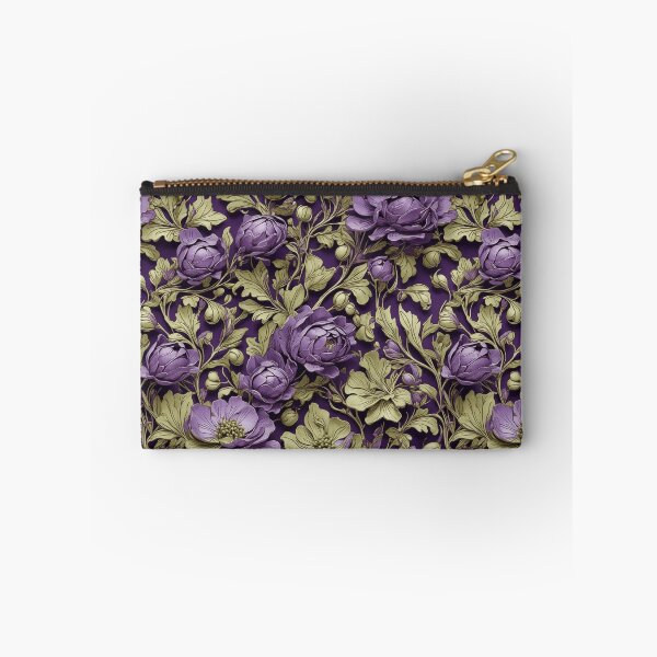 Item preview, Floral Pattern of Purple Peonies designed and sold by FlowerMeFlorals.