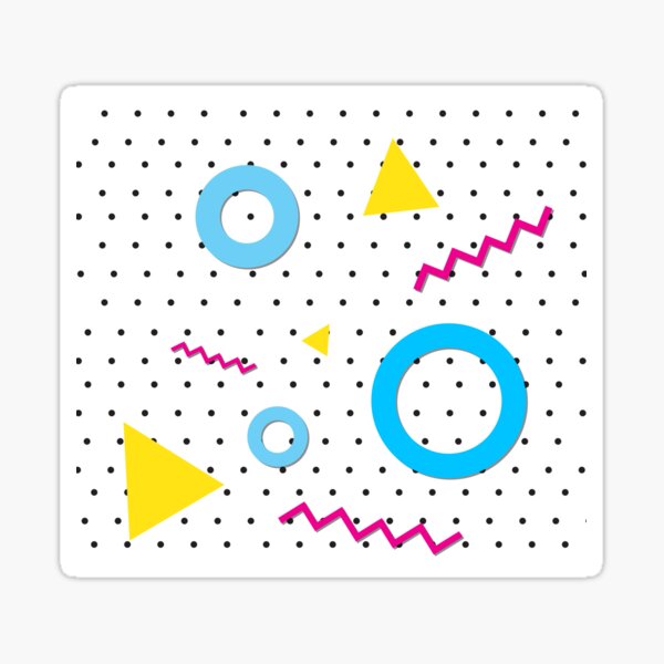 Item preview, 90s Pop art geometric dots fun pattern designed and sold by Carolina Salazar.