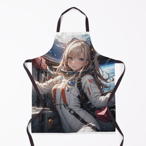 Item preview, Anime girl astronaut in spaceship by art designed and sold by TheArtistOf2022.