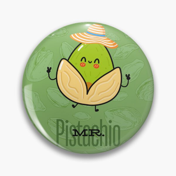 Item preview, Mr Pistachio Funny Animated Style designed and sold by SheGoingUP.