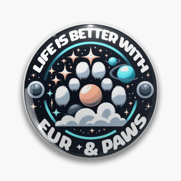 Item preview, Life is better with fur and paws designed and sold by ZAIKY DREAMS.