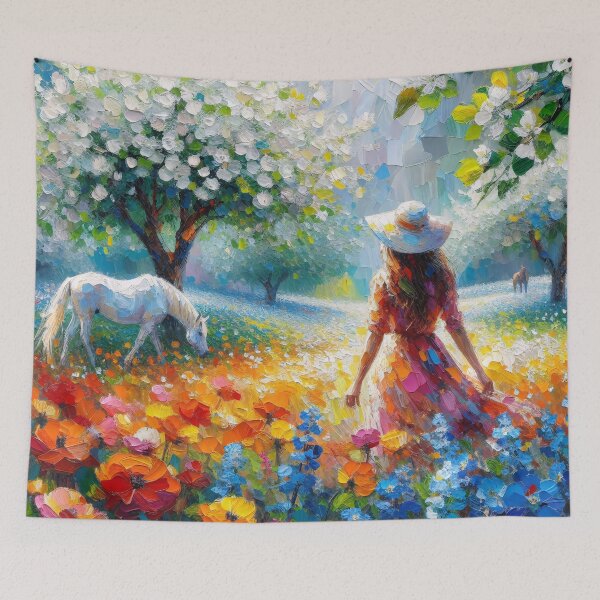 Item preview, White horse Orchard designed and sold by Vibranta Studio.