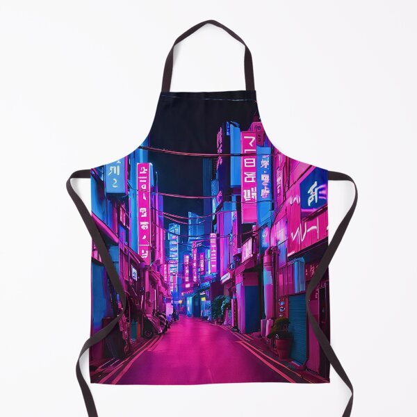 Item preview, GANGNAM VIBRANT CYBERPUNK SEOUL ALLEY STREET designed and sold by milestotreasure.