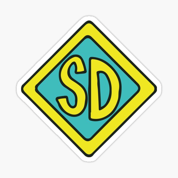 Scooby-Doo Sticker