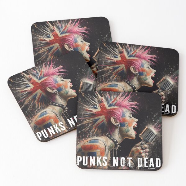 Item preview, GOD SAVE THE KING PUNKS NOT DEAD  designed and sold by AiPoliviosArt.