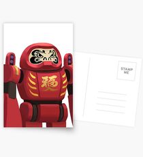DARUMA Bot Postcards