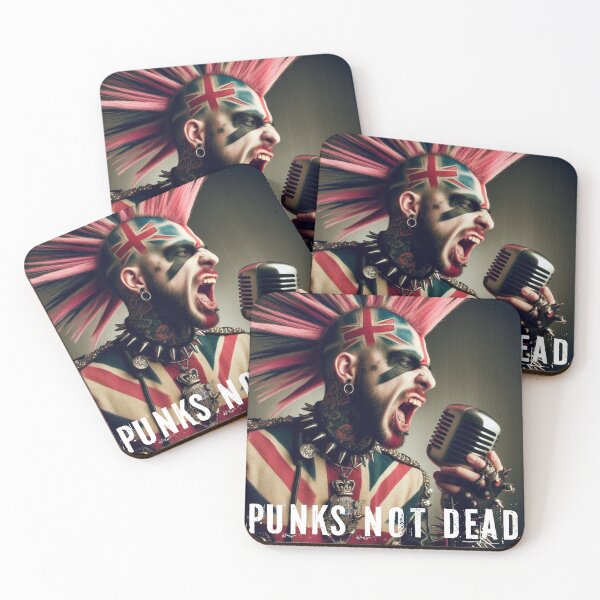 Item preview, GOD SAVE THE KING PUNKS NOT DEAD  designed and sold by AiPoliviosArt.