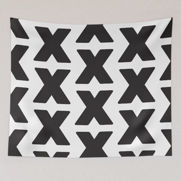 Item preview, Bold Black Letter X Icon designed and sold by TXTRZ-TXTRZ.