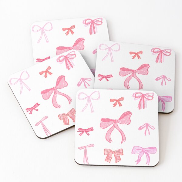 Item preview, aesthetic pink coquette bows - sticker pack designed and sold by dearestbrenda.