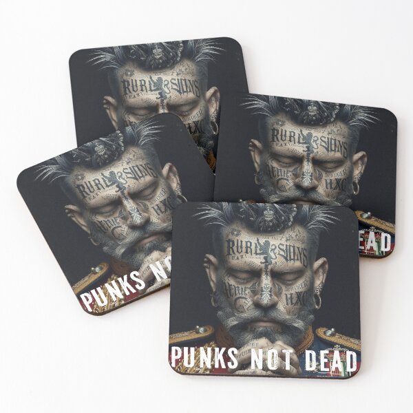 Item preview,  GOD SAVE THE KING PUNKS NOT DEAD  designed and sold by AiPoliviosArt.