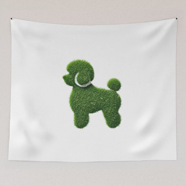 Item preview, Topiary Poodle: Nature’s Green Companion designed and sold by yuxin2009.