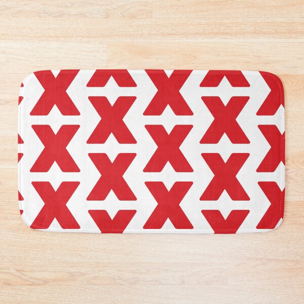 Item preview, Bold Red Letter X Icon designed and sold by TXTRZ-TXTRZ.
