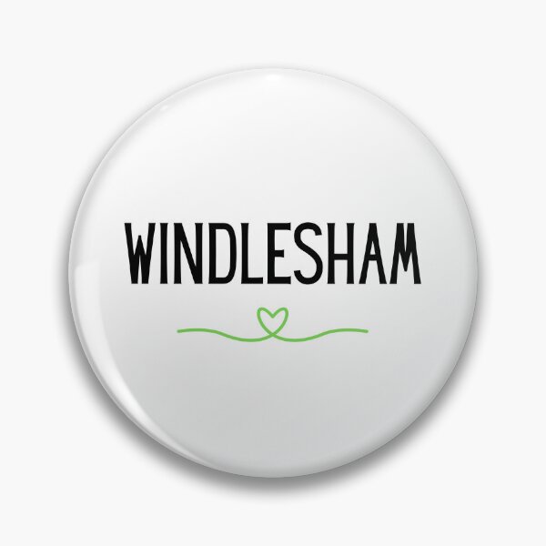 Item preview, Windlesham with Green Line and Heart – Embrace the Heart of Windlesham designed and sold by ThatSurreyLife.