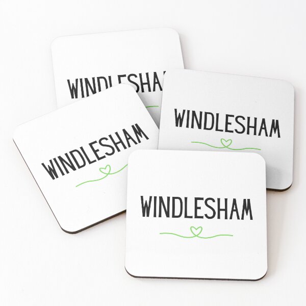 Item preview, Windlesham with Green Line and Heart – Embrace the Heart of Windlesham designed and sold by ThatSurreyLife.