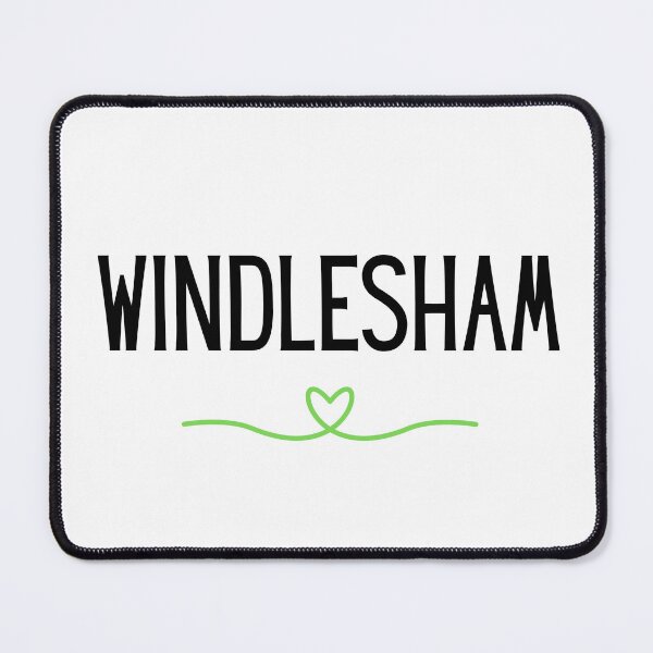 Item preview, Windlesham with Green Line and Heart – Embrace the Heart of Windlesham designed and sold by ThatSurreyLife.