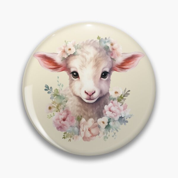 Item preview, Cute Lamb 1 designed and sold by Animal Overload.