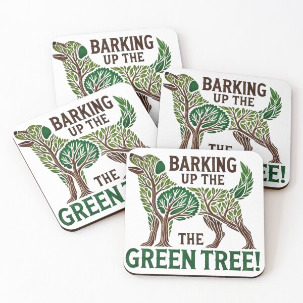 Item preview, Tree Dog: Barking for a Greener Future designed and sold by yuxin2009.