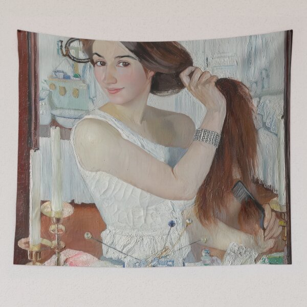 Item preview,  zinaida serebriakova art, zinaida serebriakova artwork, zinaida serebriakova self portrait, zinaida serebriakova paintings, zinaida serebriakova prints designed and sold by diana-shaw.