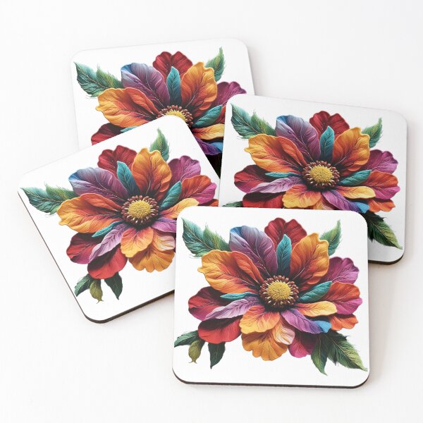 Item preview, Spectrum Bloom - A Symphony of Floral Hues designed and sold by gallofoto.