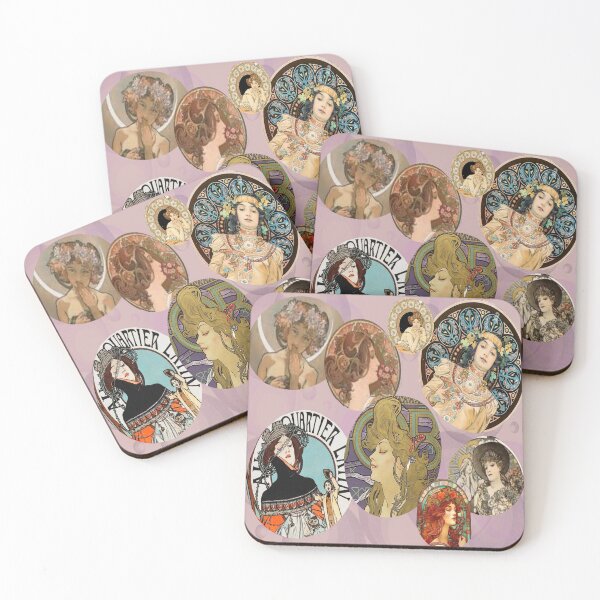 Item preview, Mucha Ladies designed and sold by Wildwestgilly.