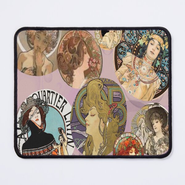 Item preview, Mucha Ladies designed and sold by Wildwestgilly.