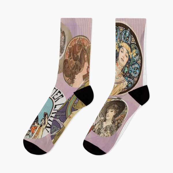 Item preview, Mucha Ladies designed and sold by Wildwestgilly.