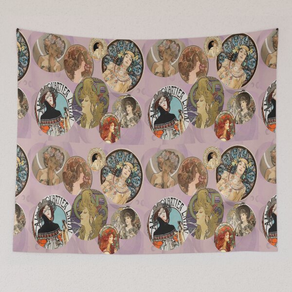 Item preview, Mucha Ladies designed and sold by Wildwestgilly.