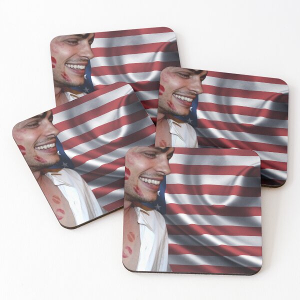 Item preview, matthew gray gubler american flag designed and sold by MelsGinger.