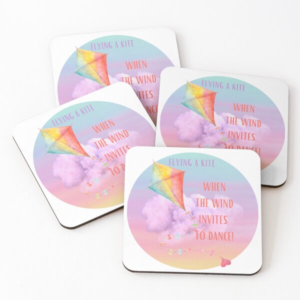 Item preview, Flying a kite: When the wind invites to dance! designed and sold by DesignByMalwina.