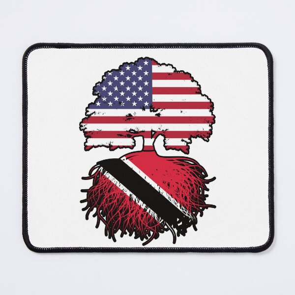 Item preview, Trinidad and Tobago Trinidadian American USA Tree Roots Flag designed and sold by FlagX.