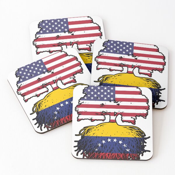 Item preview, Venezuela Venezuelan American USA Tree Roots Flag designed and sold by FlagX.