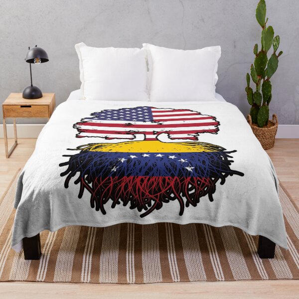 Item preview, Venezuela Venezuelan American USA Tree Roots Flag designed and sold by FlagX.