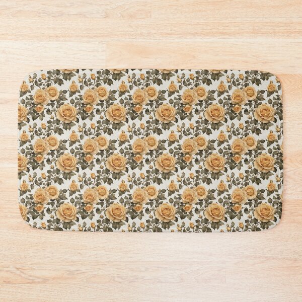 Item preview, Floral Yellow Rose Chintz Pattern designed and sold by FlowerMeFlorals.