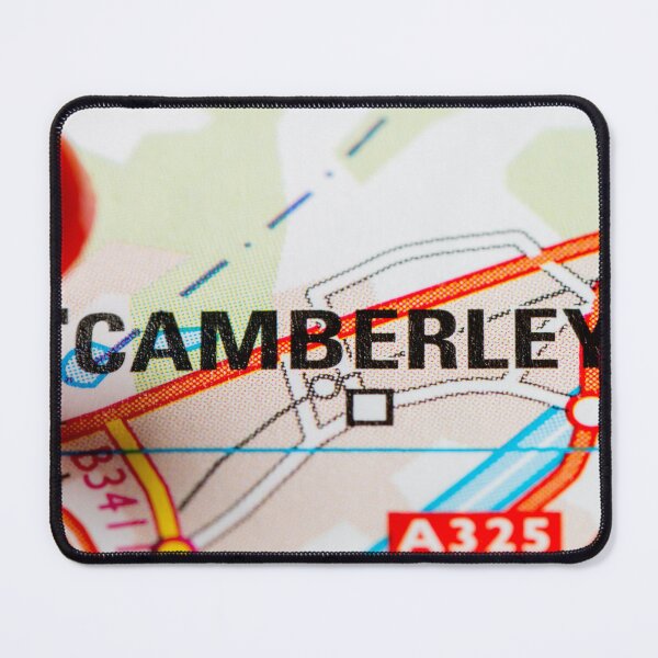 Item preview, Camberley Map A325 Surrey – Detailed Cartographic Art designed and sold by ThatSurreyLife.